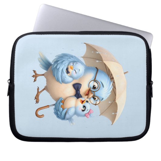 Elektronik-Tasche Daddy Bird Tech-Organizer Laptopschutzhülle (Vorderseite)
