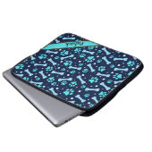 Elektronik-Tasche Paws and Bones Laptopschutzhülle (Vorne Knopf)