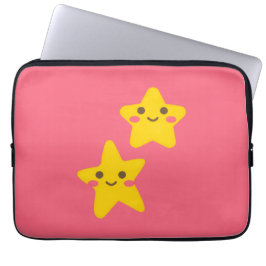 Elektronik-Tasche Smiling Stars Laptopschutzhülle