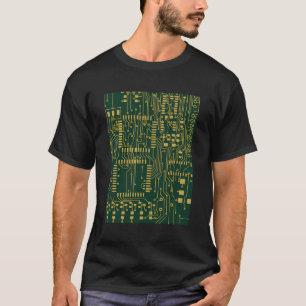 Elektronik-Tech-Computergehäuse T-Shirt