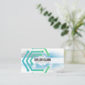 Elektronik | Tech Visitenkarte (Stehend Vorderseite)