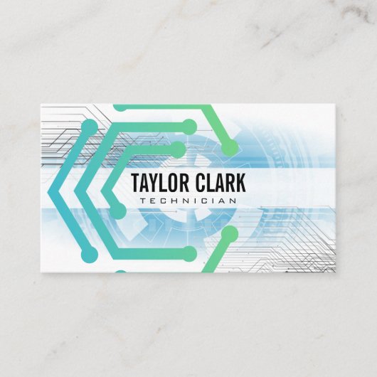 Elektronik | Tech Visitenkarte (Vorderseite)