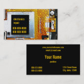 Elektronikreparatur-Visitenkarteschablone Visitenkarte (Vorne/Hinten)