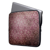 Elektroniktasche, glücklich, Farbe, Vintag Laptopschutzhülle (Vorderseite Links)