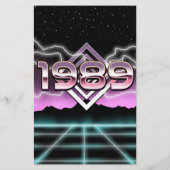 Elektronisch 1989 briefpapier (Rückseite)