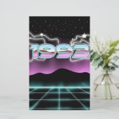 Elektronisch 1993 briefpapier (Stehend Vorderseite)
