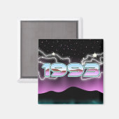 Elektronisch 1993 magnet (Vorderseite/Rückseite)