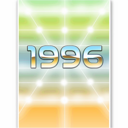 Elektronisch 1996 aufkleber (Vorderseite)