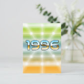 Elektronisch 1996 postkarte (Stehend Vorderseite)