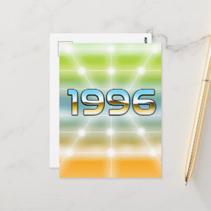 Elektronisch 1996 postkarte