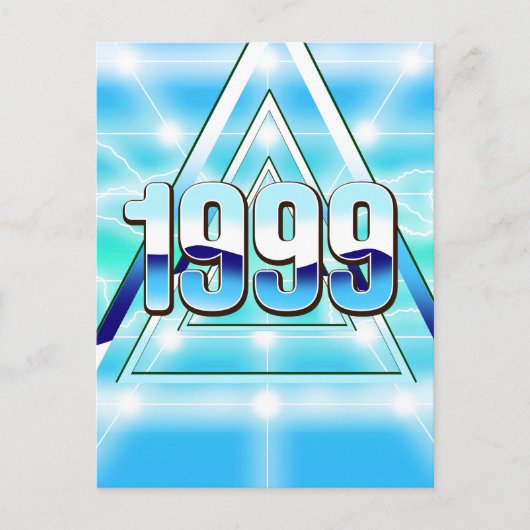 Elektronisch 1999 postkarte (Vorderseite)