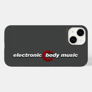 Elektronische Body Music EBM-Schrift Case-Mate iPhone 14 Hülle