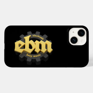 Elektronische Body Music EBM-Schrift V3 Case-Mate iPhone 14 Hülle