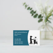 Elektronische Büros - Clearing von Visitenkarten Visitenkarte (Stehend Vorderseite)