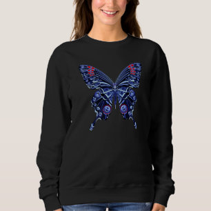 Elektronische Butterfly-Lautsprecher-Gebäude-Sound Sweatshirt