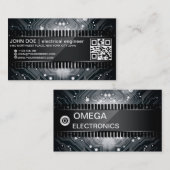 Elektronische Chip-Art-Visitenkarte Visitenkarte (Vorne/Hinten)