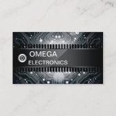 Elektronische Chip-Art-Visitenkarte Visitenkarte (Rückseite)