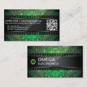 Elektronische Chip-Art-Visitenkarte Visitenkarte (Vorne/Hinten)