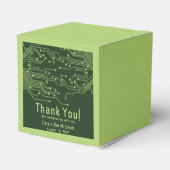 Elektronische Computerplatine Bar Mitzvah Geschenkschachtel (Rückseite)