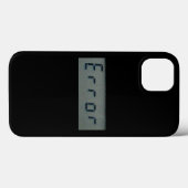 Elektronische Fehlermeldung Case-Mate iPhone Hülle (Rückseite (Horizontal))