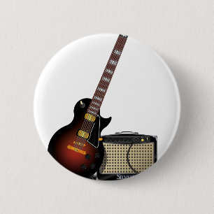 Elektronische Gitarre Button