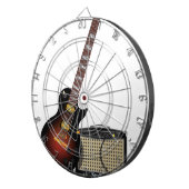 Elektronische Gitarre und Amp Dartscheibe (Vorderseite rechts)