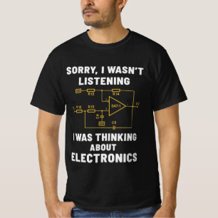 Elektronische Ingenieurbücher Electric Geek Funny T-Shirt