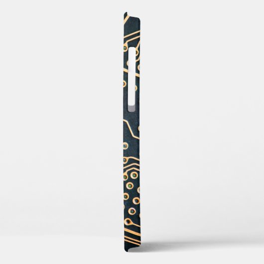 Elektronische Komponenten, nahe Computerkarte, gra Case-Mate iPhone Hülle (Rückseite / Links)