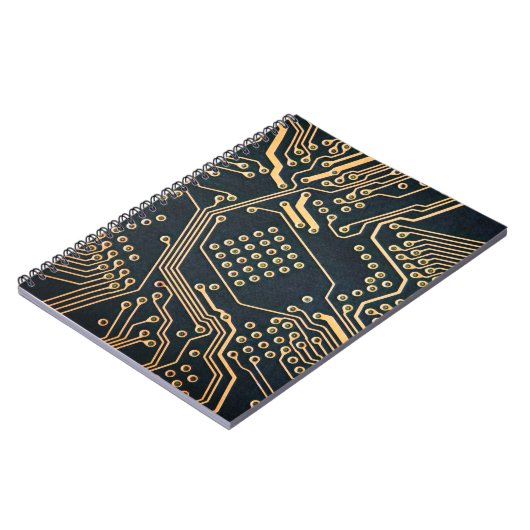 Elektronische Komponenten, nahe Computerkarte, gra Notizblock (Linke Seite)