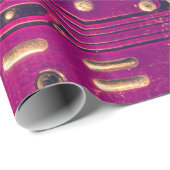 Elektronische Leiterplatte abstrakt Hintergrund. C Geschenkpapier (Rolleneckpunkt)