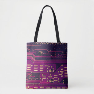 Elektronische Leiterplatte abstrakt Hintergrund. c Tasche
