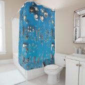 Elektronische Leiterplatte Duschvorhang (Beispiel)