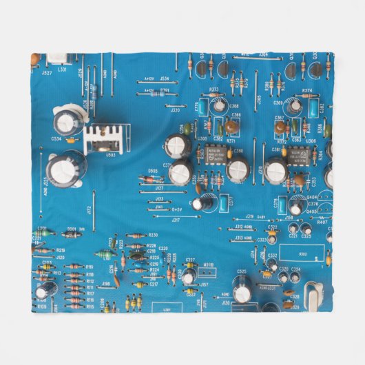 Elektronische Leiterplatte Fleecedecke (Vorderseite (Horizontal))