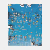 Elektronische Leiterplatte Fleecedecke (Vorderseite)