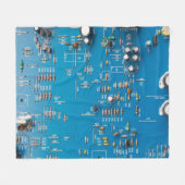 Elektronische Leiterplatte Fleecedecke (Vorderseite (Horizontal))