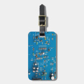 Elektronische Leiterplatte Gepäckanhänger (Vorderseite vertikal)