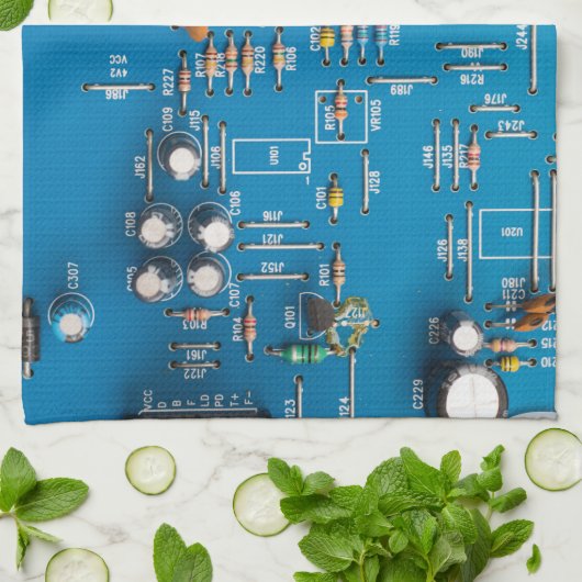 Elektronische Leiterplatte Geschirrtuch (Gefaltet)