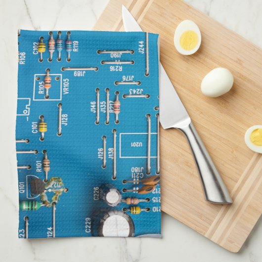 Elektronische Leiterplatte Geschirrtuch (Viertel Falte)