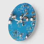 Elektronische Leiterplatte Große Wanduhr (Winkel)