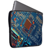 Elektronische Leiterplatte nah. elektronisch,mikro Laptopschutzhülle (Vorne Rechts)