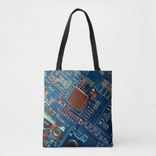 Elektronische Leiterplatte Nahaufnahme. elektronis Tasche