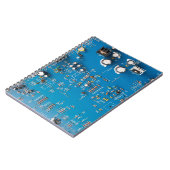 Elektronische Leiterplatte Notizblock (Linke Seite)