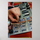 Elektronische Leiterplatte Poster (Vorne)