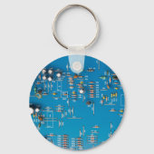 Elektronische Leiterplatte Schlüsselanhänger (Vorderseite)