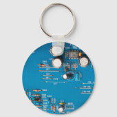 Elektronische Leiterplatte Schlüsselanhänger (Vorderseite)