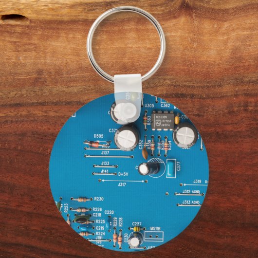 Elektronische Leiterplatte Schlüsselanhänger (Vorderseite)