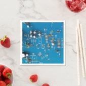 Elektronische Leiterplatte Serviette (Beispiel)