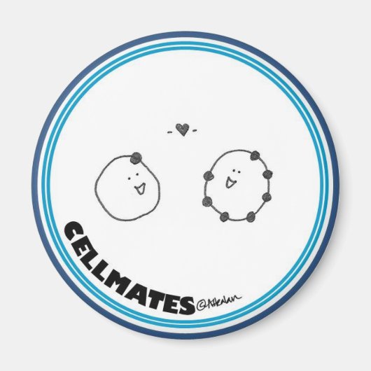 Elektronische Liebe Magnet (Vorne)