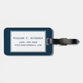 Elektronische Mikrochip-Stromkreise der Gepäckanhänger (Rückseite horizontal)
