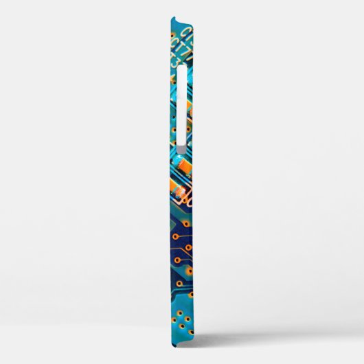 Elektronische Platine nah. Computer, Semico Case-Mate iPhone Hülle (Rückseite / Links)